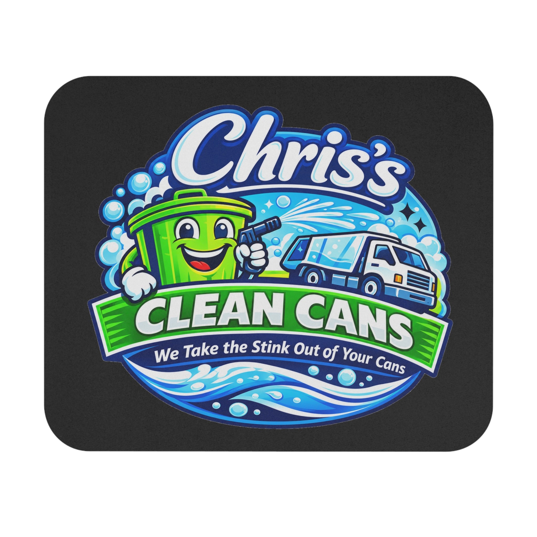 Chris's Clean Cans Mouse Pad