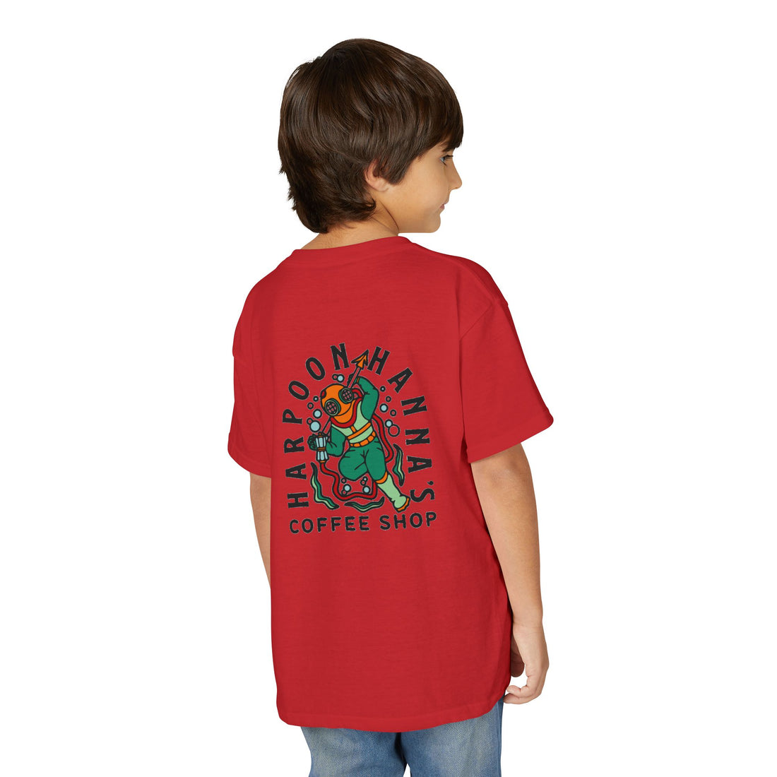 Harpoon Hannah’s Colorful Diver Youth T‑Shirt