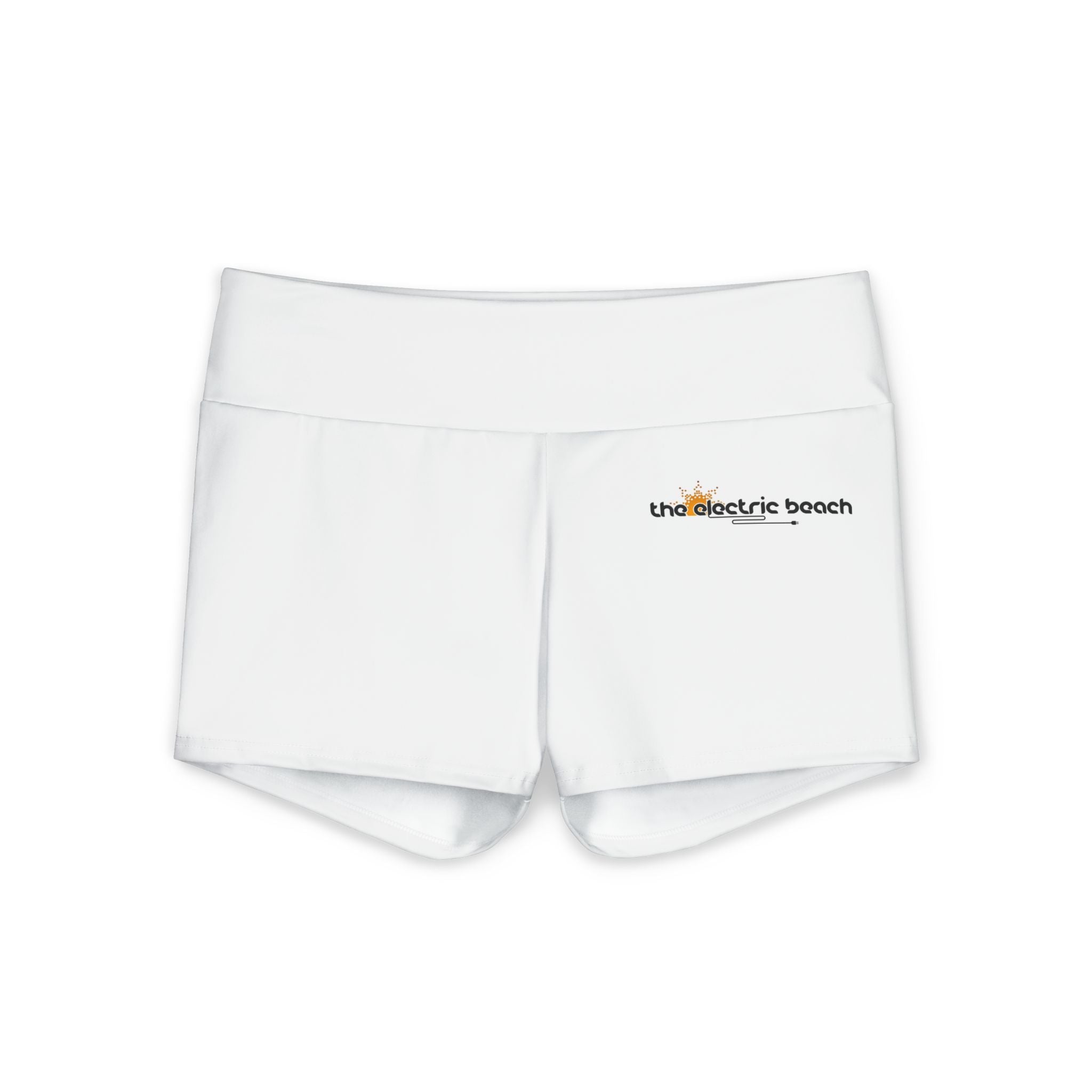Electric Beach Women's Yoga Shorts