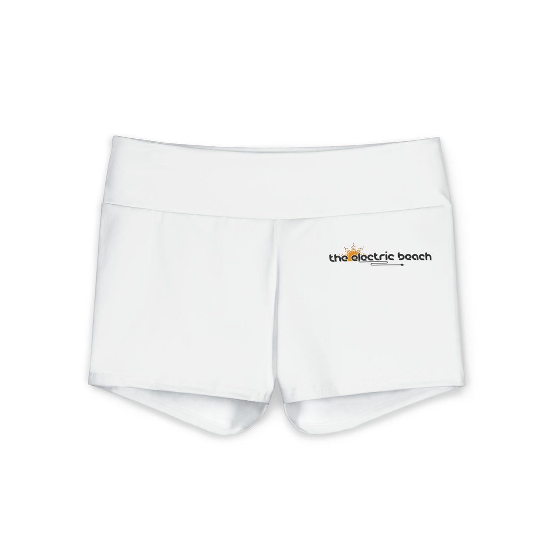Electric Beach Women's Yoga Shorts