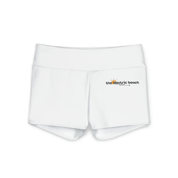 Electric Beach Women's Yoga Shorts