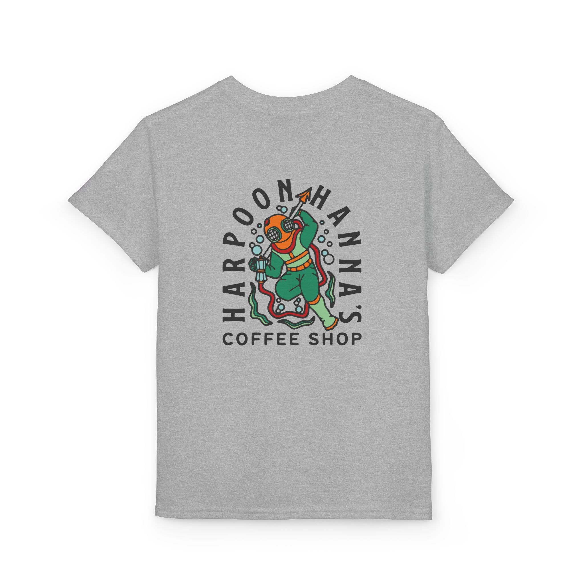 Harpoon Hannah’s Colorful Diver Youth T‑Shirt