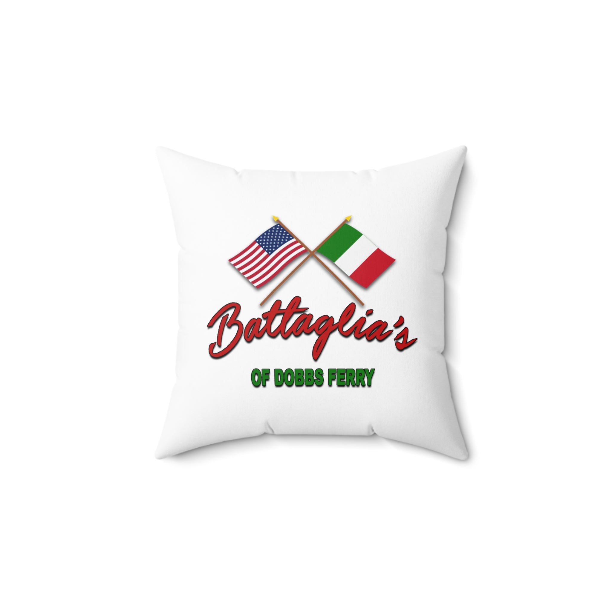 Battaglia's Deli Throw Pillow