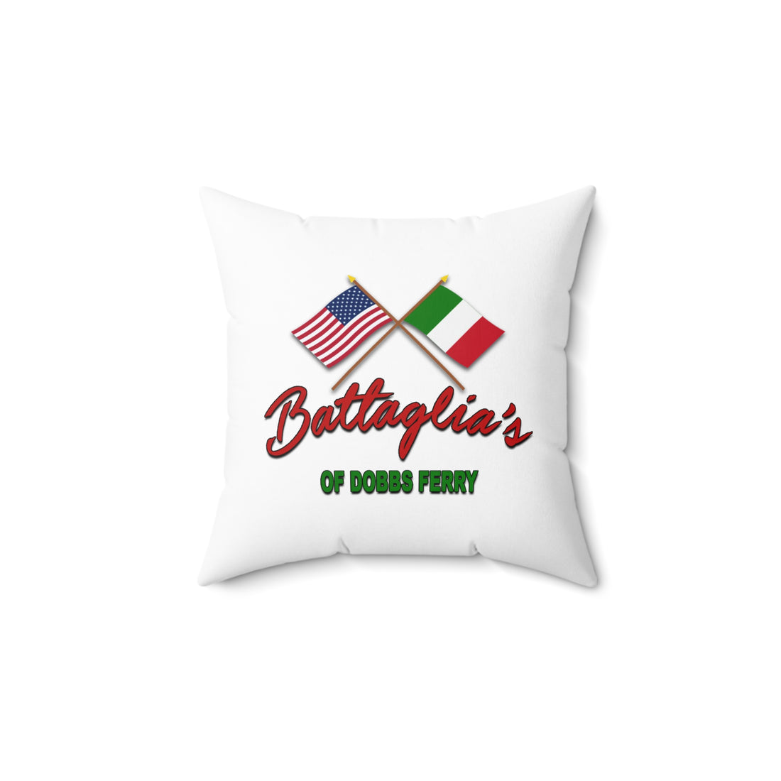 Battaglia's Deli Throw Pillow
