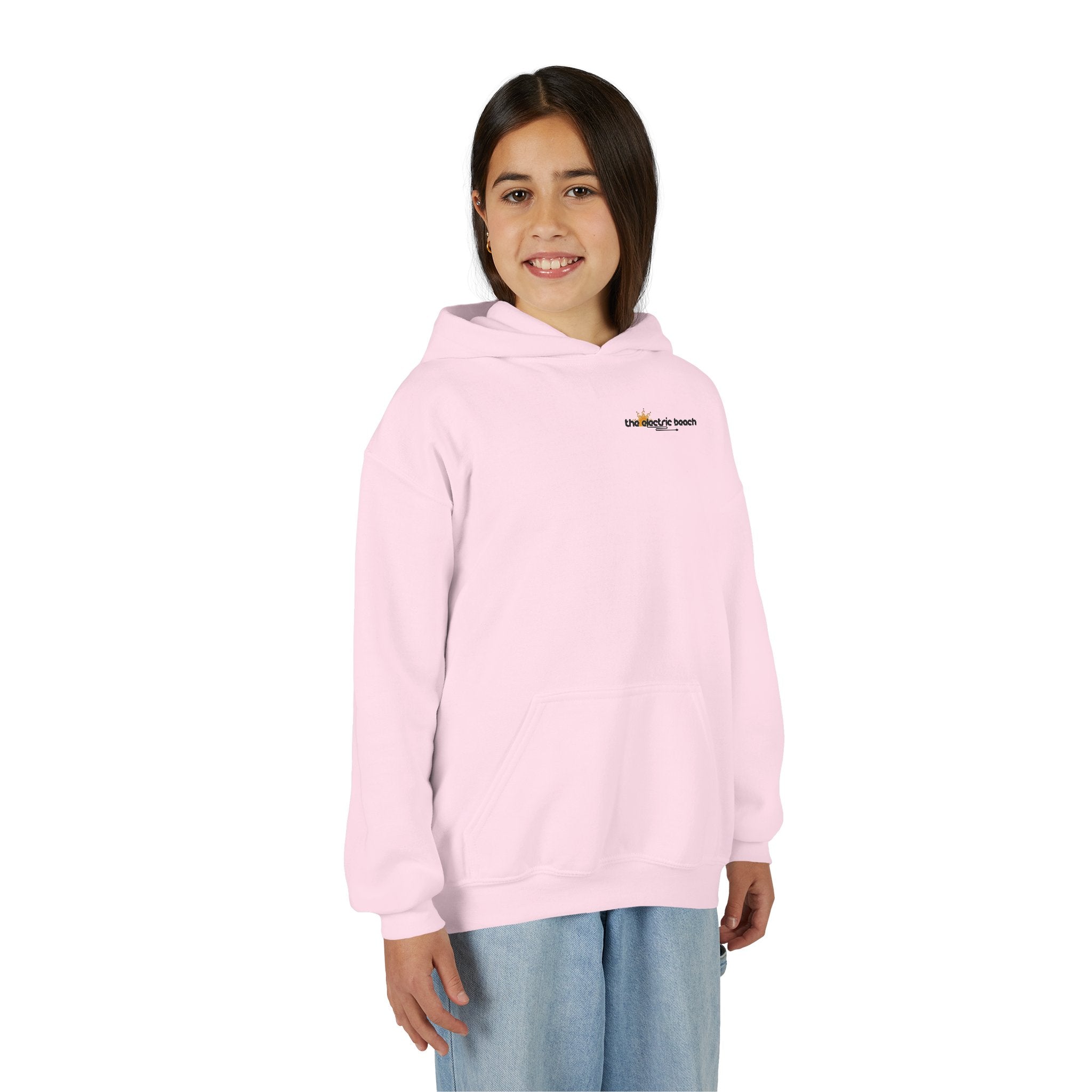Electric Beach Youth Hoodie