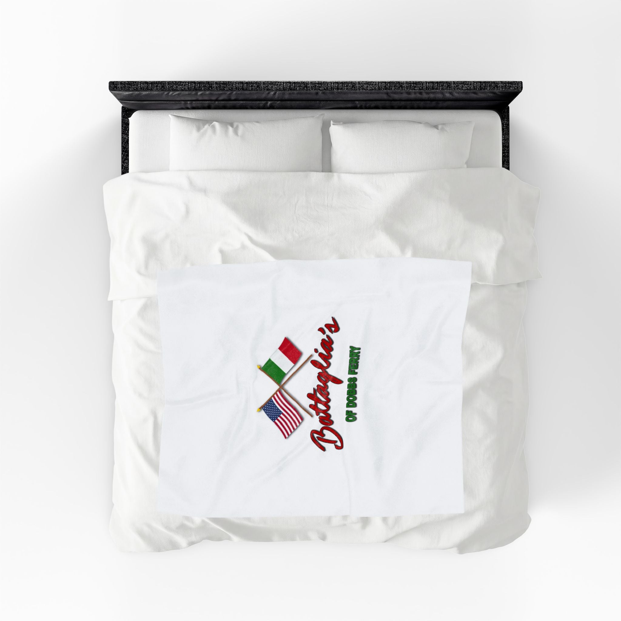 Battaglia's Deli Velveteen Plush Blanket