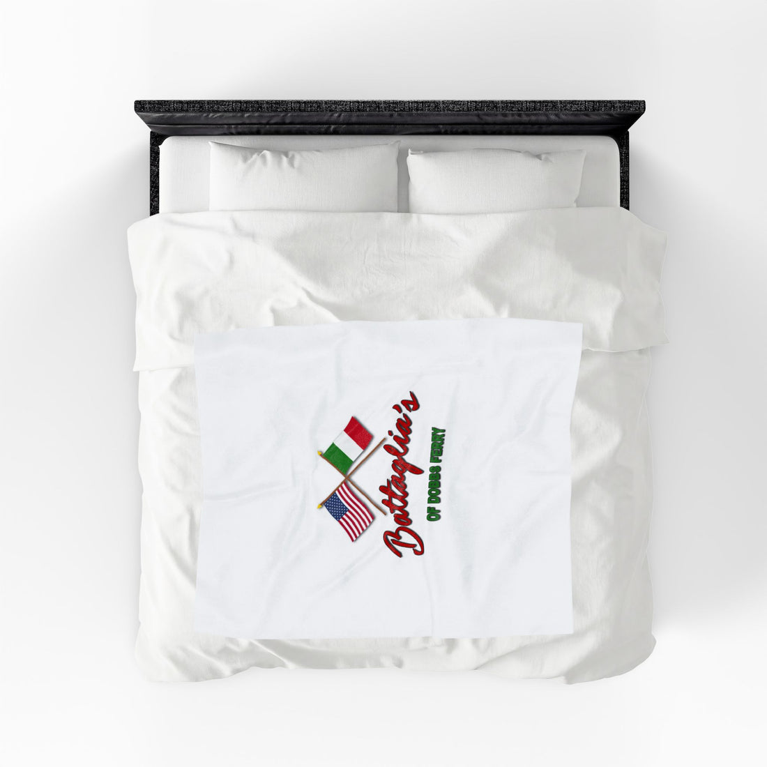 Battaglia's Deli Velveteen Plush Blanket