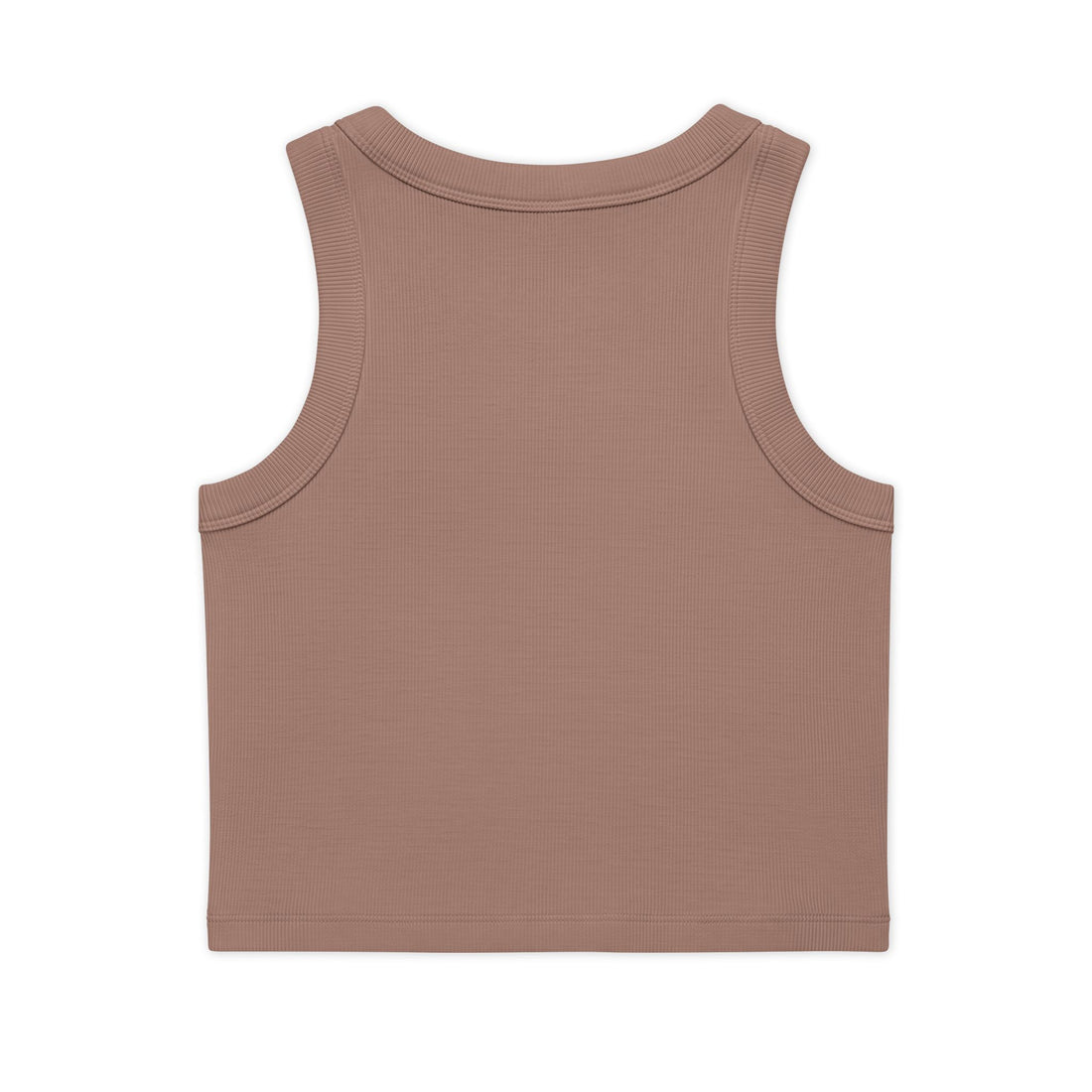 Electric Beach Ribbed Crop Tank Top