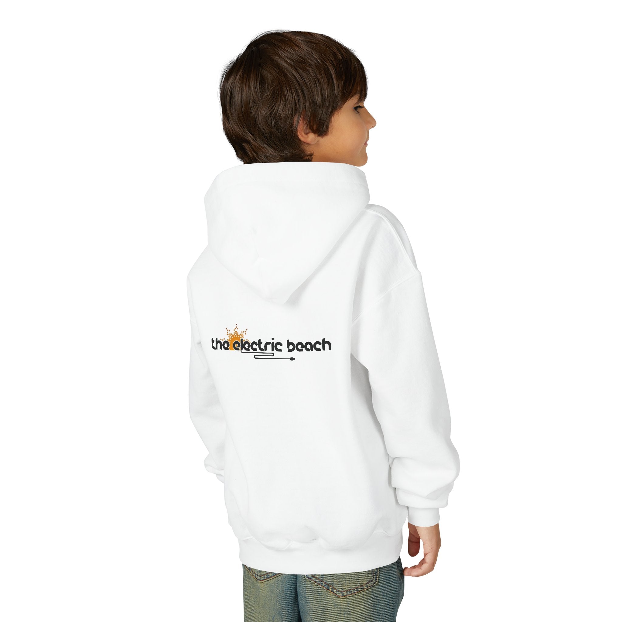 Electric Beach Youth Hoodie