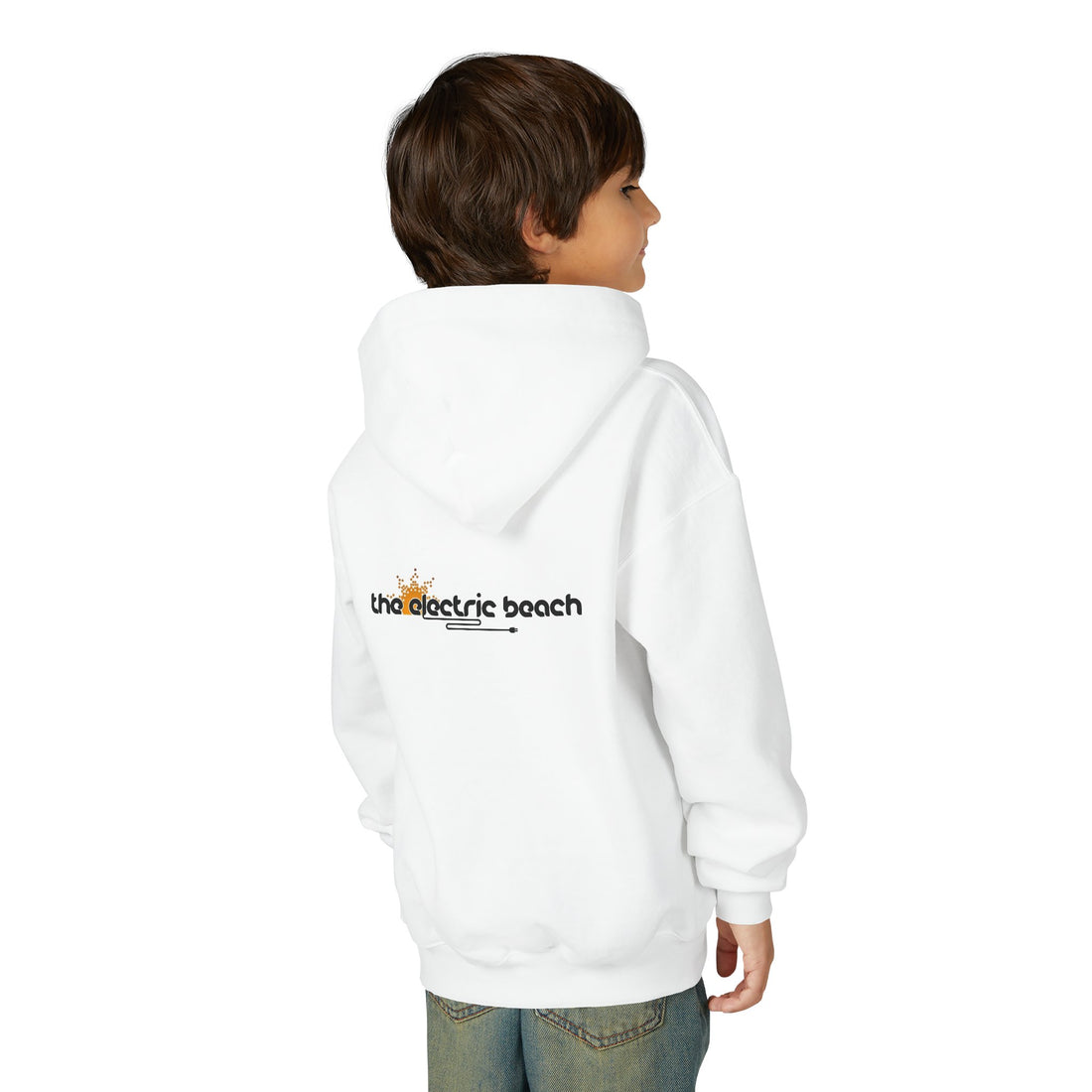 Electric Beach Youth Hoodie