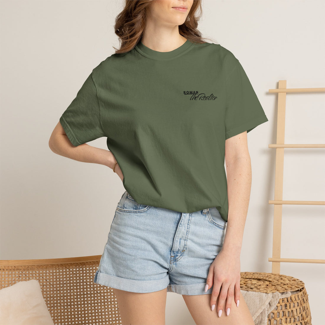 Roman The Realtor Crew Neck T-Shirt