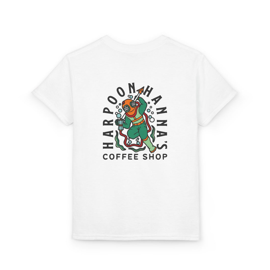 Harpoon Hannah’s Colorful Diver Youth T‑Shirt